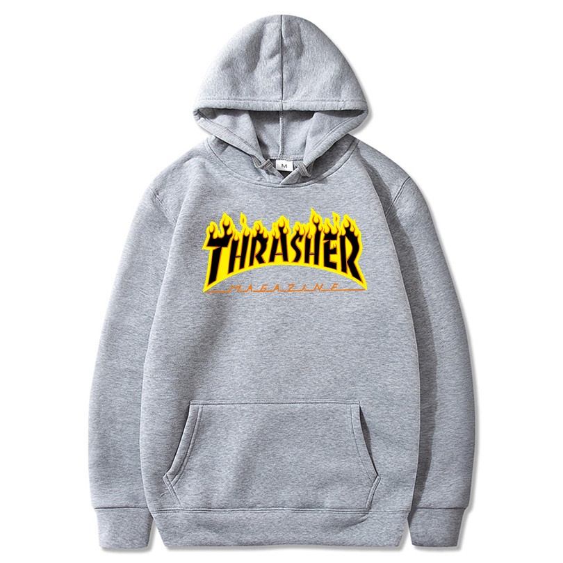Áo Hoodie Thrasher 2022 Thiết Kế Đơn Giản Chất Lượng Cao