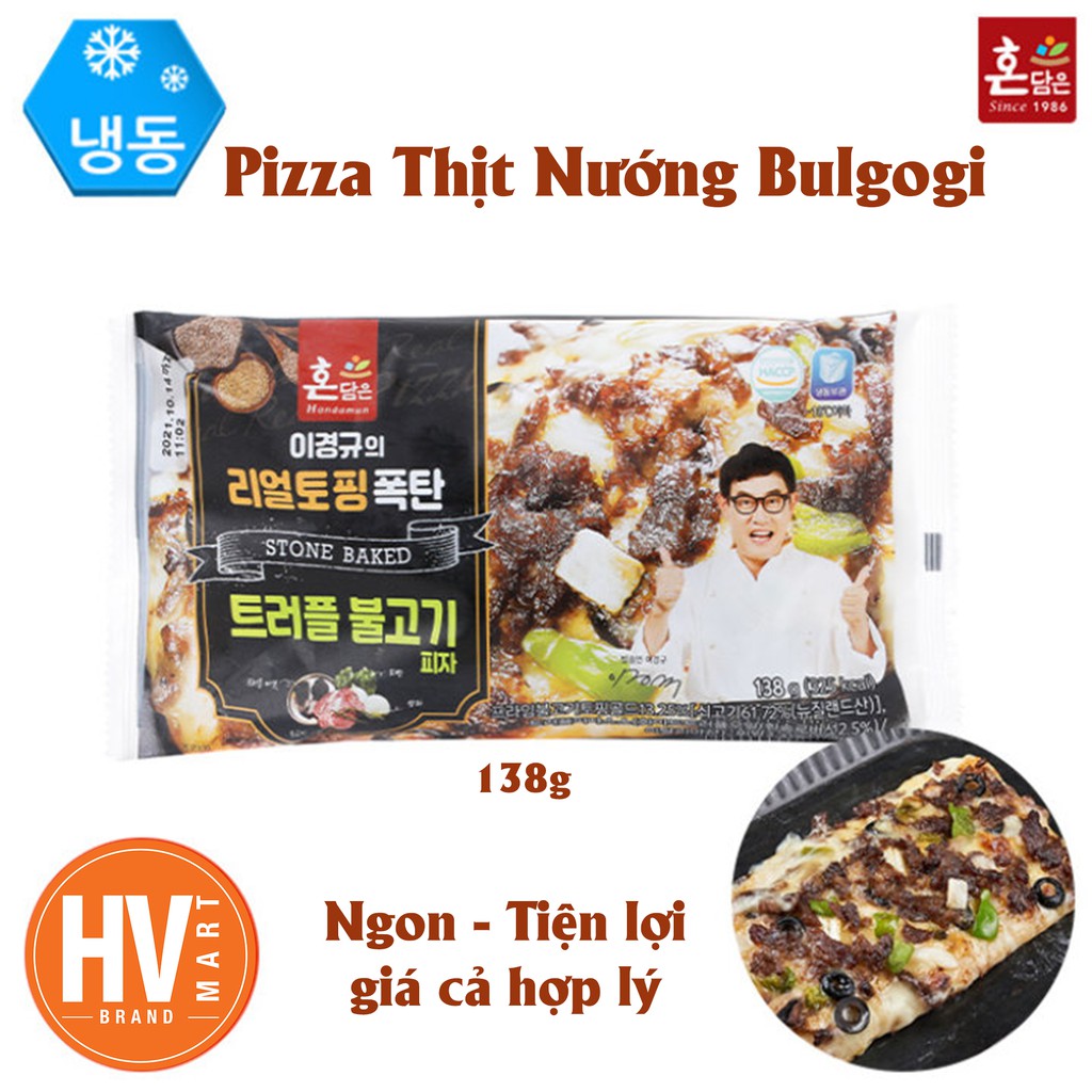 [Siêu Ngon] Bánh Pizza Thịt Nướng Bulgogi Mini Hàn Quốc 138g Siêu Ngon, Siêu Tiên Lợi | BigBuy360 - bigbuy360.vn