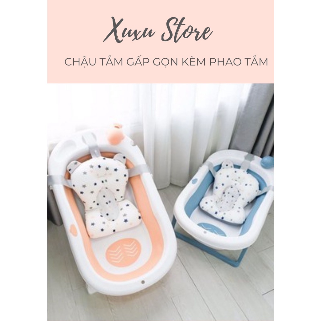 Chậu tắm gấp gọn cho bé