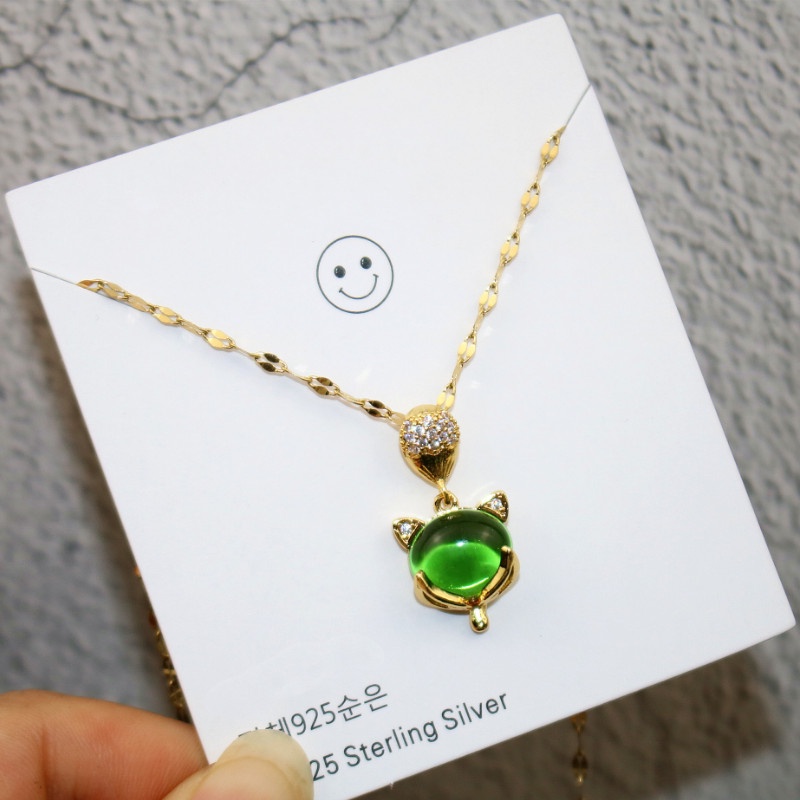 Dây Chuyền Hồ Ly Titan Ko Han Rỉ TT 3848