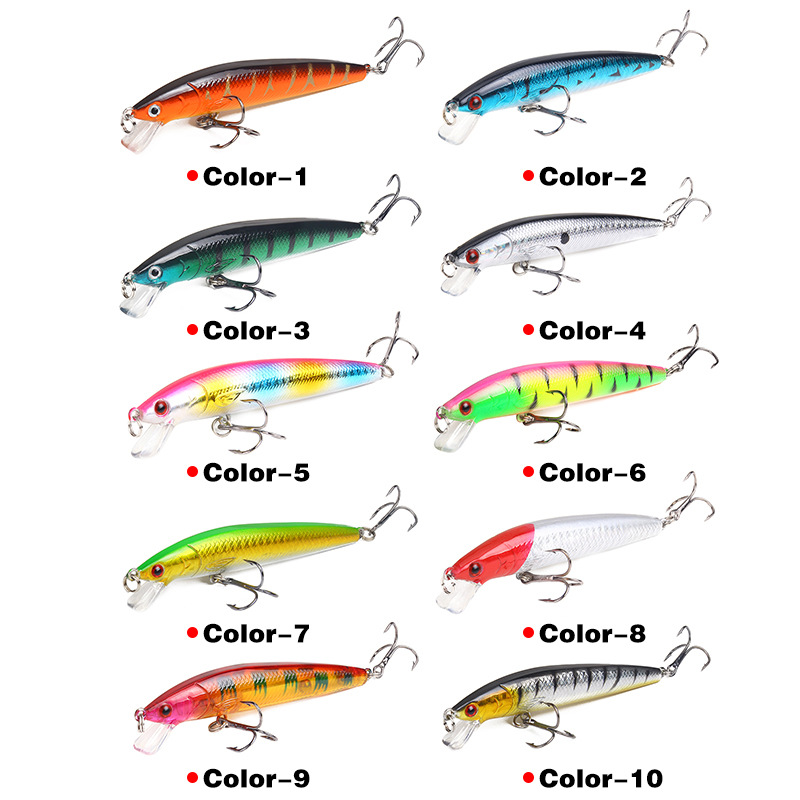 Mồi giả Mồi Câu Cá Giả 9.5cm/8.5g máy câu cá Bằng Nhựa Cứng Có Móc Câu 0.5-1.5m