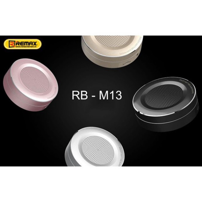 Loa di động cao cấp Bluetooth V4.1 công nghệ âm thanh đỉnh cao REMAX RB-M13
