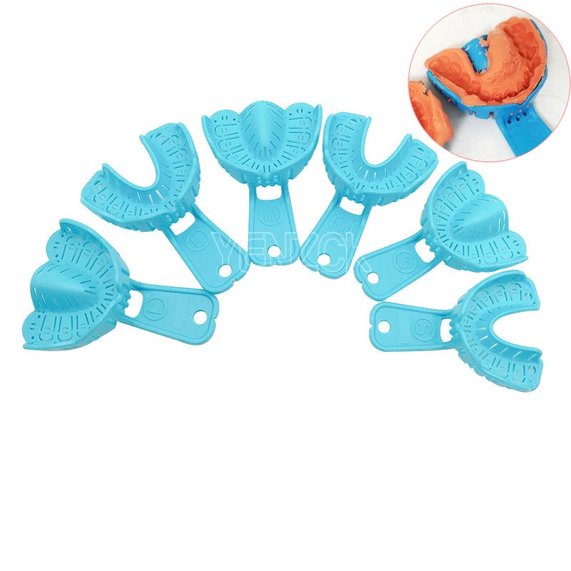 Set 6 Khay Nhựa Đựng Răng Chất Lượng Cao Tiện Lợi Dễ Sử Dụng