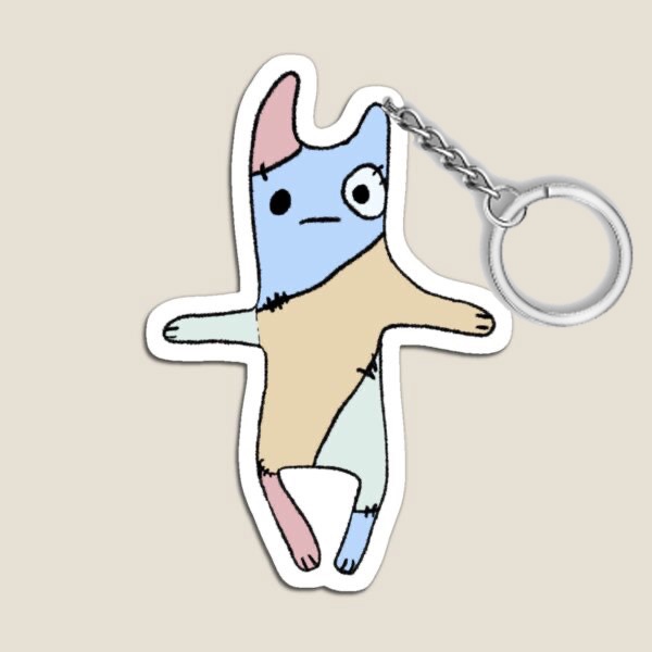 Móc khóa cắt mika bé Thúi Nong Nao của Nanon & Ohm phim Bad Buddy