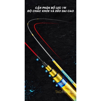 Cần Câu Đài GUIDE Phục Long 6H 19i - Chính Hãng