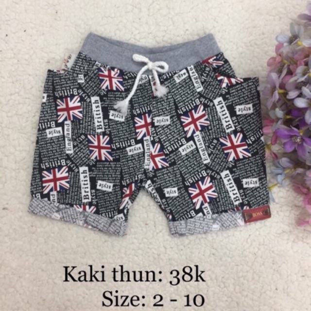 Quần kaki thun trẻ em 8-33kg