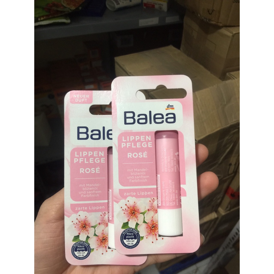 Son dưỡng BALEA Lippenpflege chống nẻ, khô môi