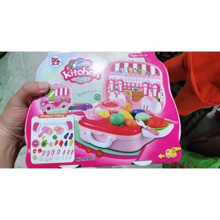 Hộp đồ chơi nấu ăn Mickey Mouse