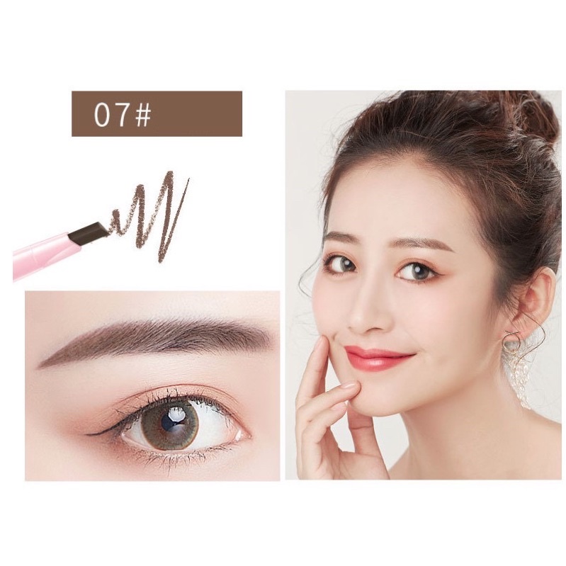 Bút kẻ mày 2 trong 1 không thấm nước [ CAO CẤP ]