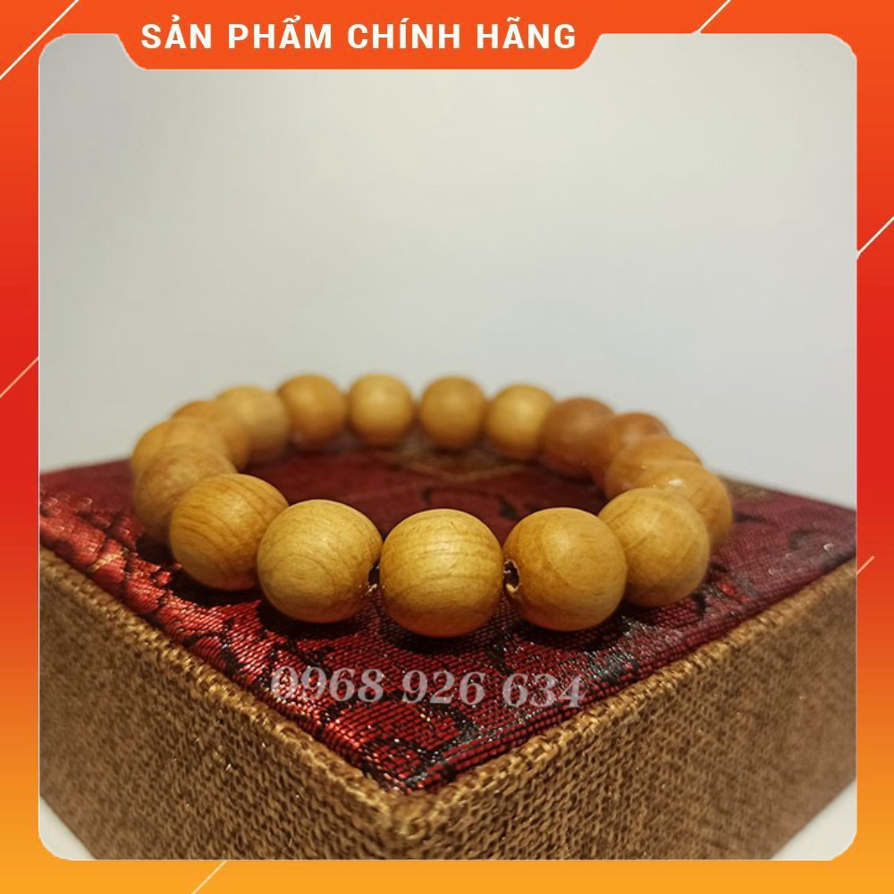 Vòng Ngọc Am Phong Thủy📌FREESHIP📌Vòng Tay Gỗ Ngọc Am 12 Ly Cao Cấp [Hot]