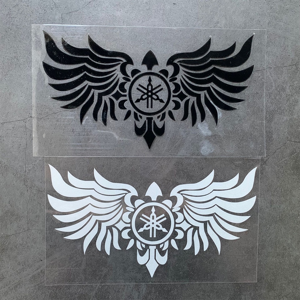 Miếng Dán Trang Trí Đuôi Xe Máy YAMAHA Độc Đáo