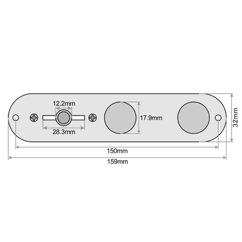 FENDER Bảng Mạch Điều Khiển 3 Chiều Cho Đàn Ghi Ta Điện