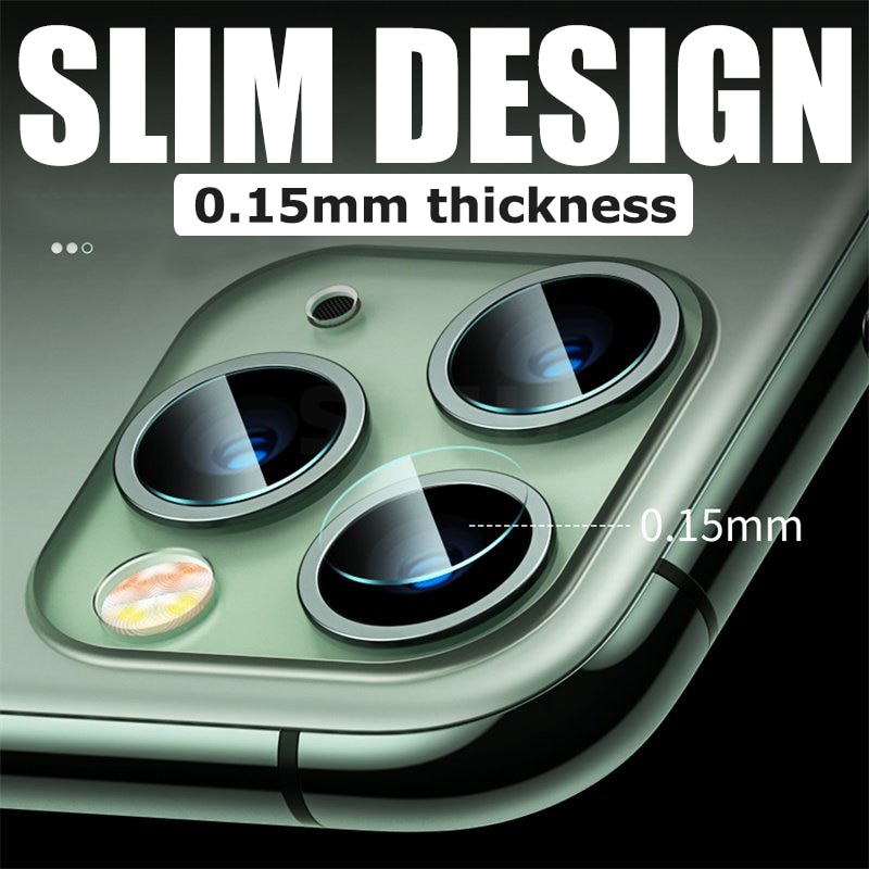 Ốp Điện Thoại Mặt Kính Bảo Vệ Camera Cho iPhone 13 Pro Max 13 12 Mini SE 2020 6 7 8 6s Plus 12 11 Pro XS Max XR X