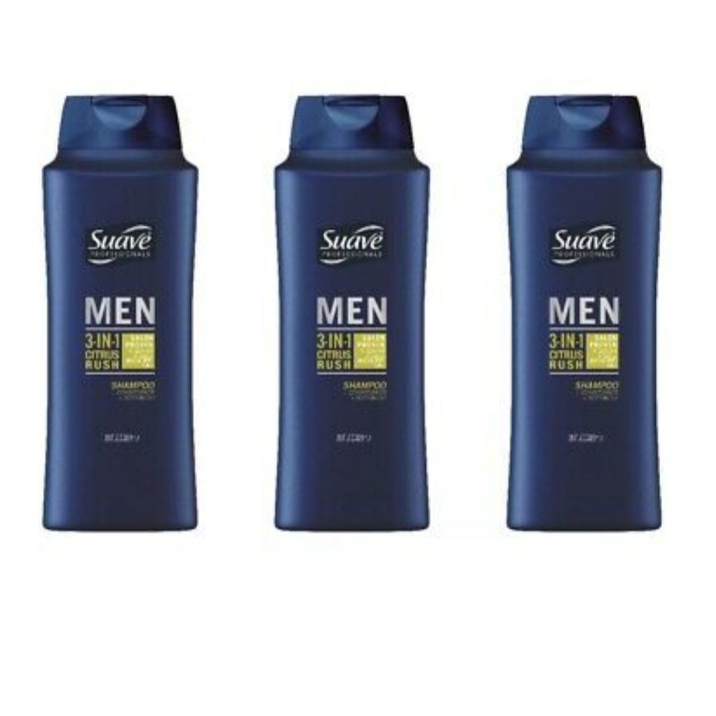 DẦU GỘI SUAVE 3IN1 PROFESSIONALS MEN