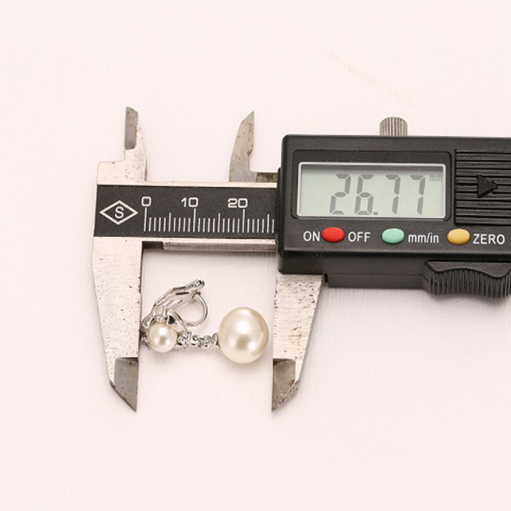 [siêu rẻ] Bông tai bạc S925 BT025 kết hợp ngọc trai nhân tạo