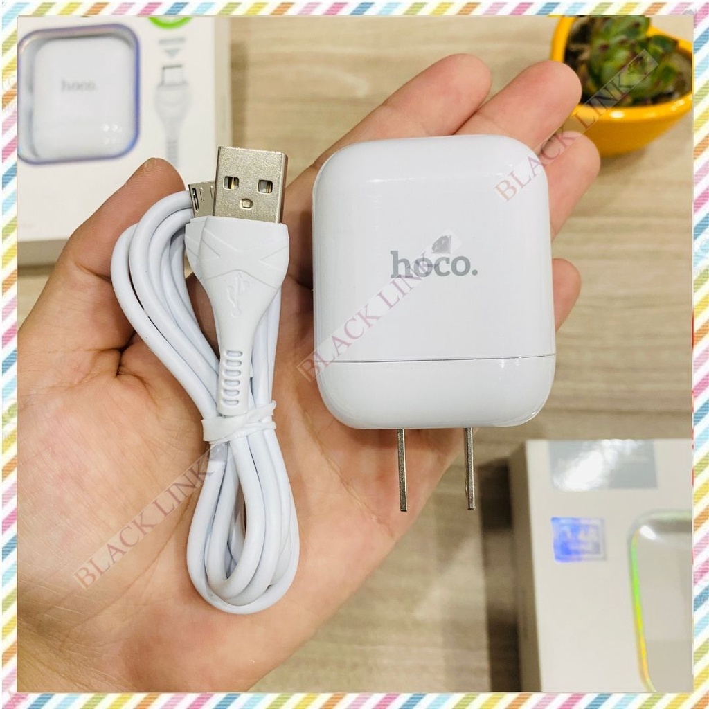 Bộ Củ Cáp Sạc HOCO HK2 Type C - Micro USB - Cốc Sạc Nhanh Pin Dự Phòng Tai Nghe Bluetooth Không Dây I12 F9