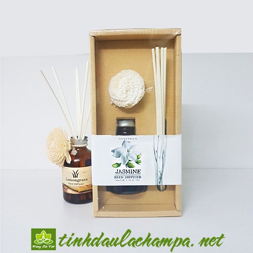 Tinh dầu cắm que gỗ hương hoa Nhài - Jasmine Phutawan Reed Diffuser