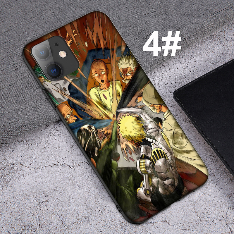 iPhone XR X Xs Max 7 8 6s 6 Plus 7+ 8+ 5 5s SE 2020 Casing Soft Case 104LU One Punch Man mobile phone case