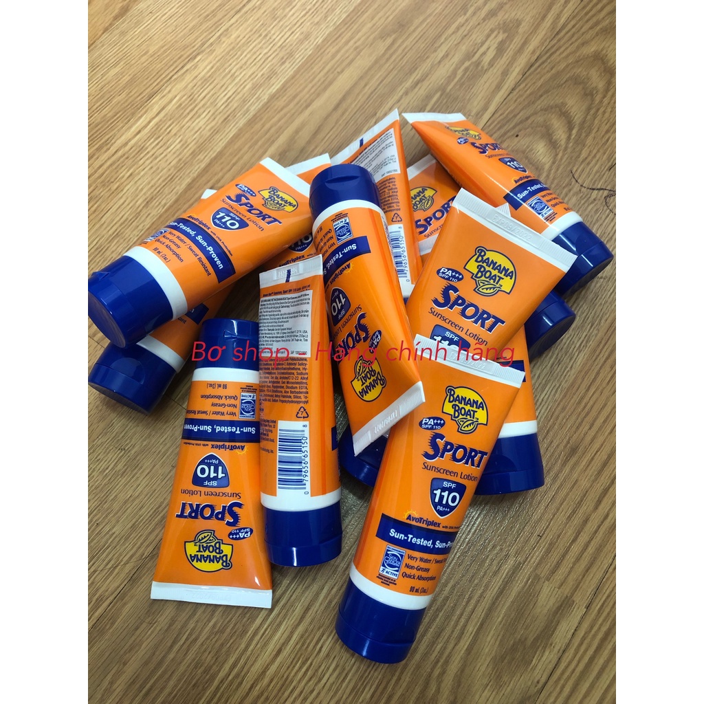 - Kem Chống Nắng Banana Boat Sport Thể Thao  -  -  - -90ml.