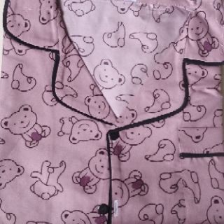 BỘ PIJAMA KATE THÁI DÀI TAY
