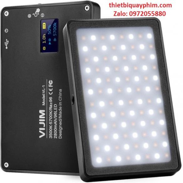 Đèn led Ulanzi VIJIM VL-1 cho quay phim – chụp ảnh