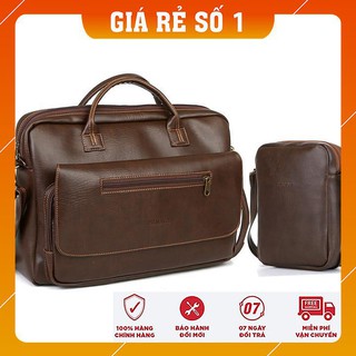 Túi xách công sở - tặng túi đeo chéo cao cấp hanama g12-s200 -túi da