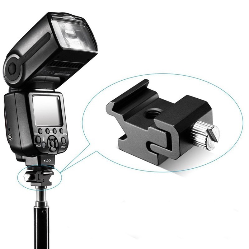 Phụ kiện gắn kết đèn flash cho máy ảnh ama56