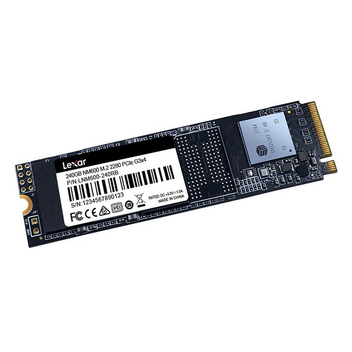 [Mã 255ELSALE giảm 7% đơn 300K] Ổ cứng SSD M.2 PCIe NVMe Lexar NM600 960GB 480GB 240GB - bảo hành 3 năm SD65 | WebRaoVat - webraovat.net.vn