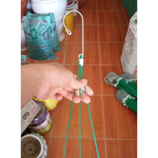 Móc kẽm dài 70cm bọc nhựa mới về