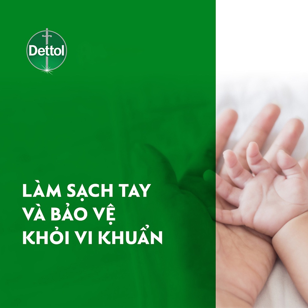 Combo 3 Nước Rửa Tay Dettol Khàng Khuẩn Chăm Sóc Da 250gx3