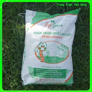 Phân Trùn Quế Hapi Green Phú Nông - Bao Lớn 10kg