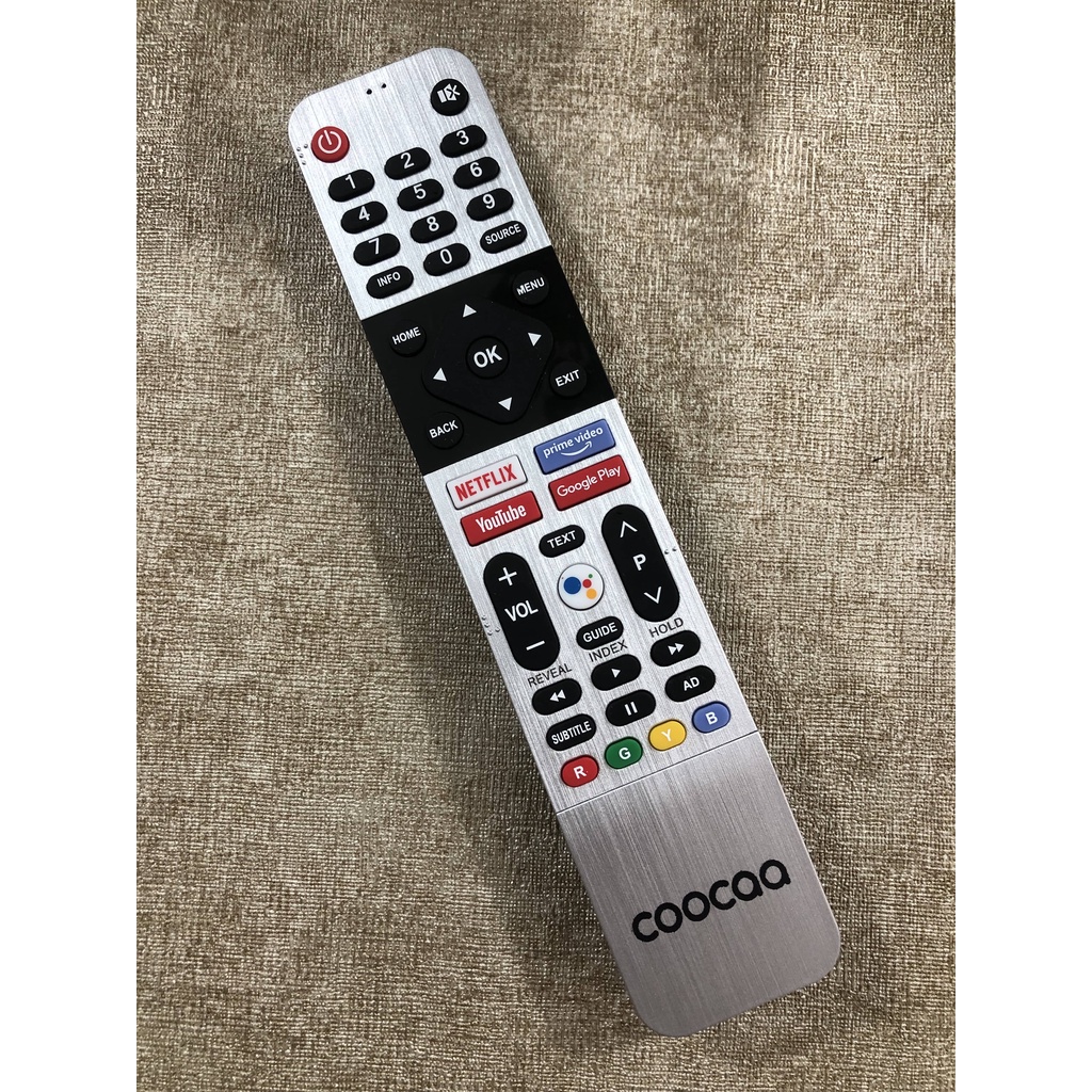 Remote Điều khiển từ xa dành cho tivi Coocaa giọng nói- Hàng chính hãng  Coocaa,mới 100% -Tặng kèm Pin