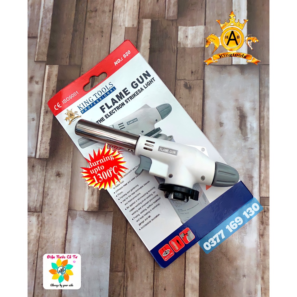 Đèn khò gas 1 ống đồng cho bình gas mini