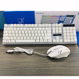 [RẺ VÔ ĐỊCH] Bộ bàn Phím, Chuột Giả Cơ đèn LED 7 MÀU SIÊU ĐẸP GAMING G21/G21B PRO 2018 , CHUYÊN CHƠI GAME -dc2551