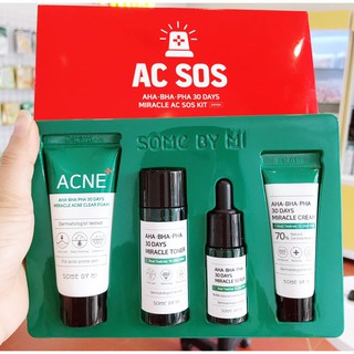 Set Some By Mi AHA BHA Miracle 4 món