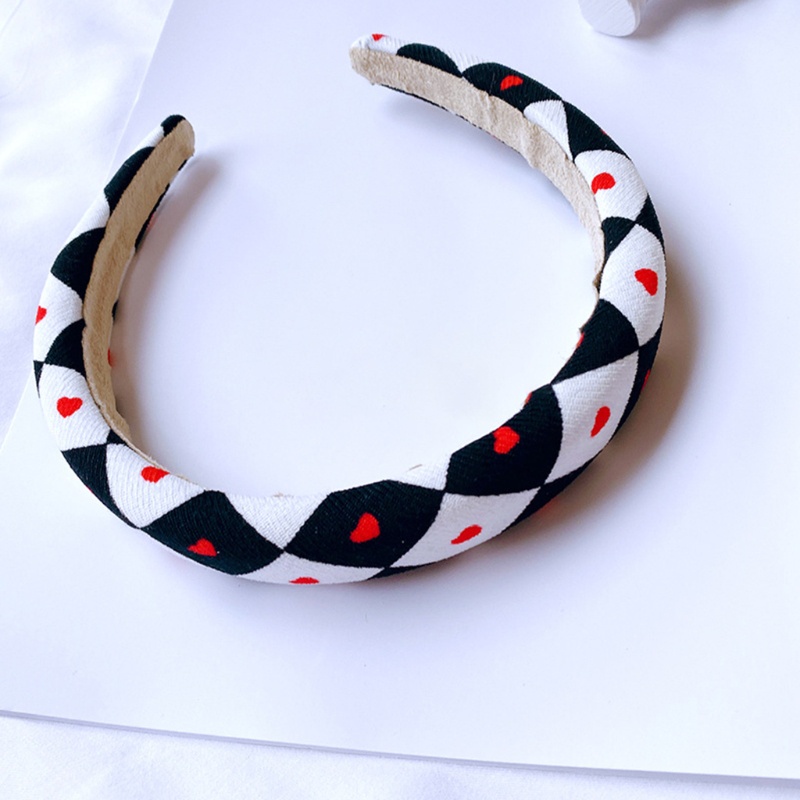 Băng Đô Mềm Co Giãn Chống Trượt Họa Tiết Hình Học Hợp Thời Trang Cho Nữ