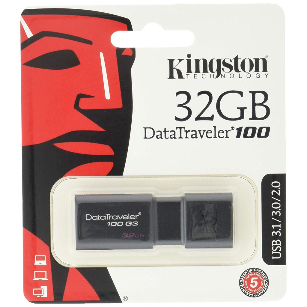 Combo 25 USB Kingston 32GB 3.0 mã DT100G3 Hàng FPT/SPC bảo hành 5 năm