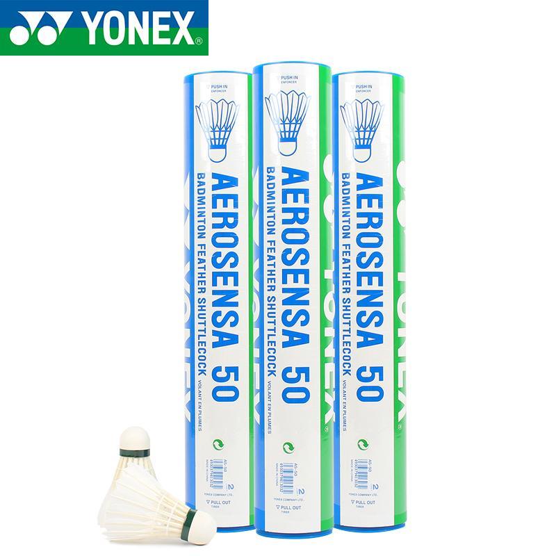 Set 12 Quả Cầu Lông Yonex 1 Ống Lông Ngỗng As-50 As-30 As-40