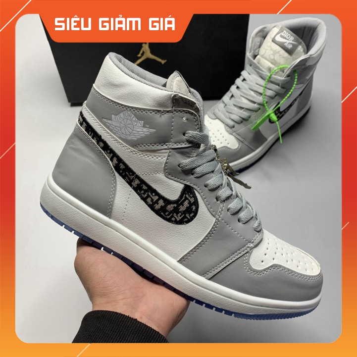 [BÁN CHẠY NHẤT SHOPEE] Giày Jordan, Giày Sneaker JD1 Dio Cổ Cao Đế Trong, Da Cao Cấp, Đế Khâu Full Size Nam Nữ (36-43)