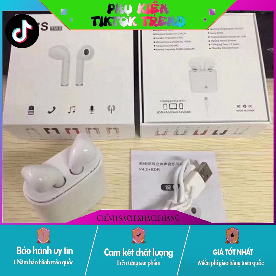 [TIKTOK TREND] - [ HOT TREND ] TAI NGHE BLUETOOTH AIRPOD I7S TWS hàng auth nhé