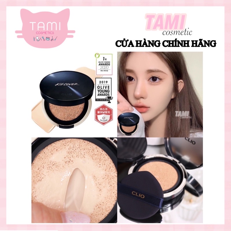 Set Phấn Nước Clio Founwear Cushion All New