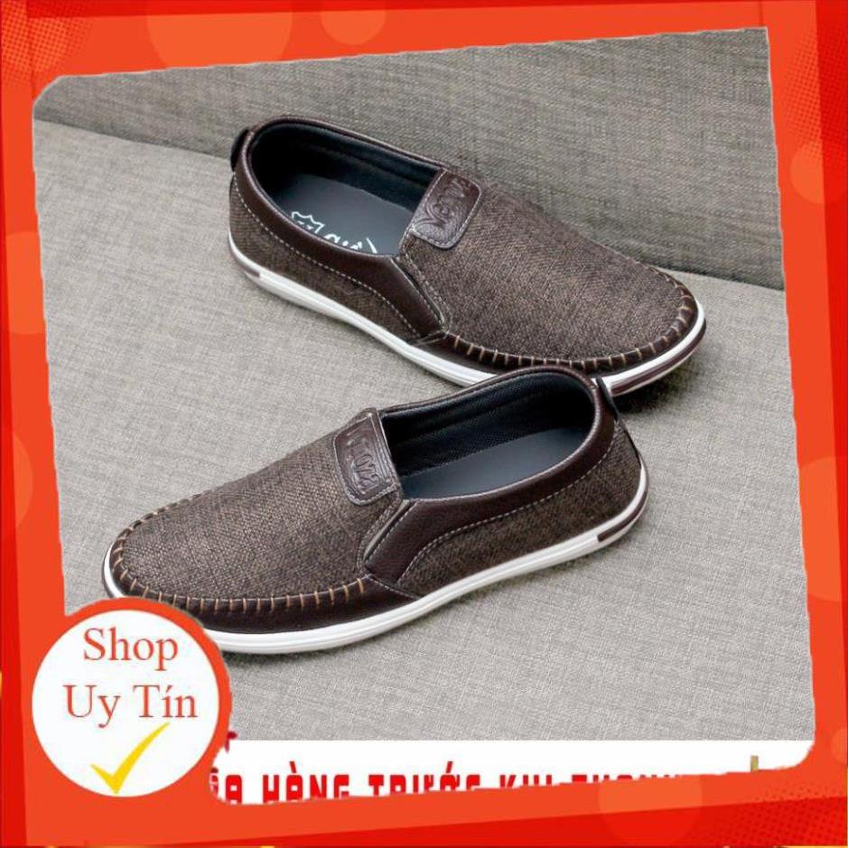 [Chuẩn Nam Tính] GIÀY LƯỜI NAM VẢY BỐ CÓ 4 MÀU (L02) [Shop Uy Tín] | BigBuy360 - bigbuy360.vn