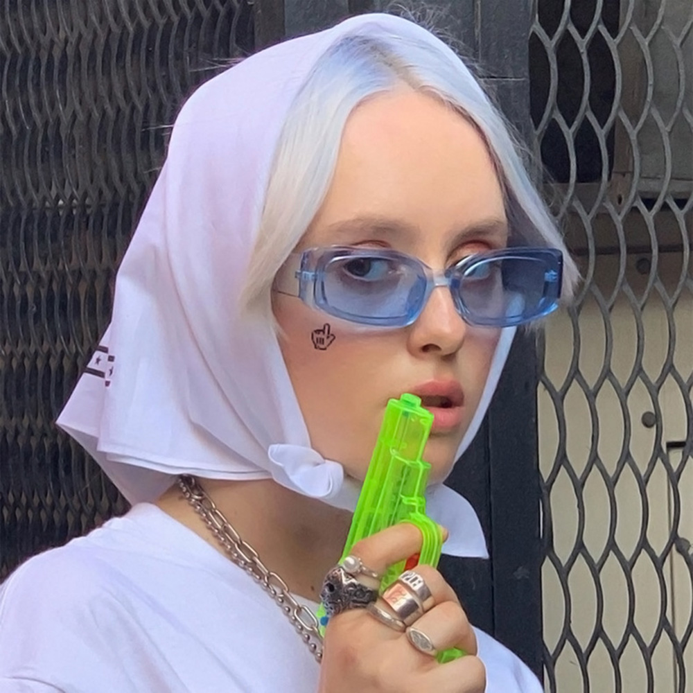 Kính mát phong cách retro thời trang Hàn Quốc cho nữ