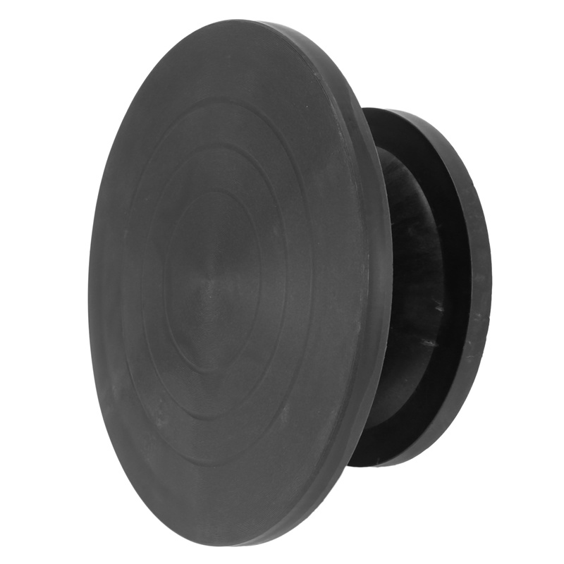 Nền tảng mô hình bánh xe gốm 30Cm Điêu khắc Mô hình bàn xoay Làm công cụ điêu khắc bằng đất sét Hình tròn Quay đĩa Dụng cụ làm gốm Màu đen