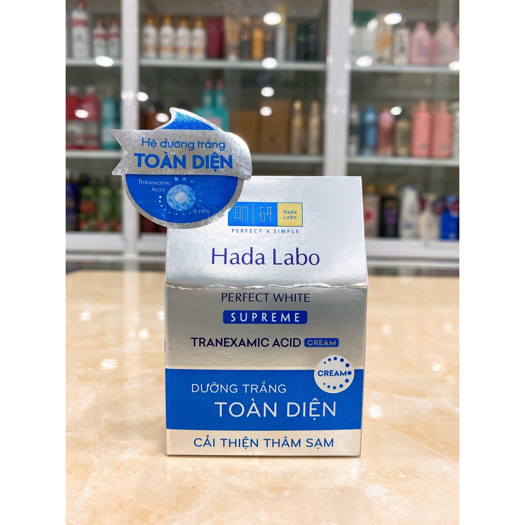 Combo 3 Sản Phẩm Dưỡng Trắng Giảm Thâm Nám HADA LABO Chính Hãng Công Ty