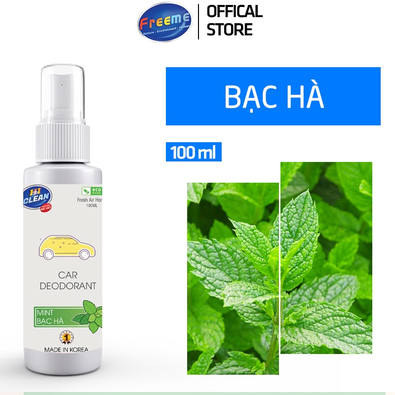 Khử mùi ô tô Freeme, nước hoa cao cấp, đem lại giây phút trong lành khi lái xe - Nhập khẩu Hàn Quốc 100ml KMOT