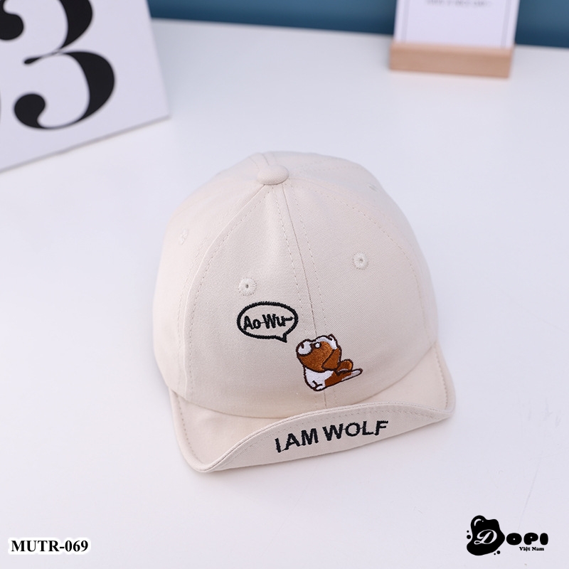 Mũ lưỡi trai cho bé trai bé gái từ 6-18 tháng MUTR-069