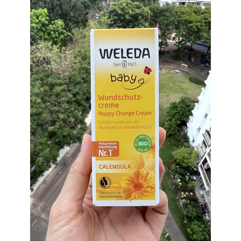 Kem chống hăm Weleda dòng hữu cơ  -