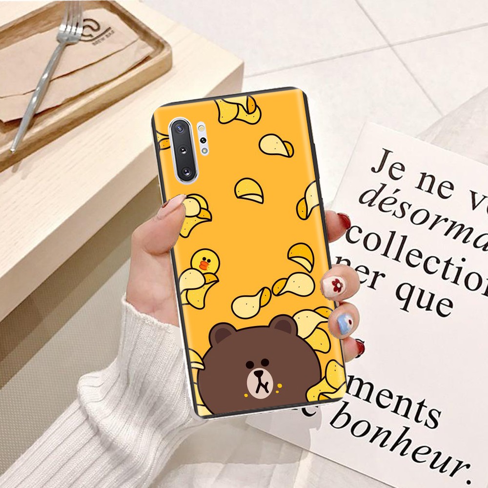 Ốp lưng Samsung S3 Viền dẻo TPU hình Gấu Nâu Cute