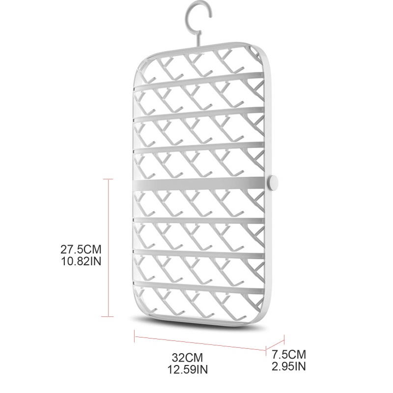 Móc Phơi Đồ Lót / Vớ Đa Năng Có Thể Gấp Gọn Tiện Dụng